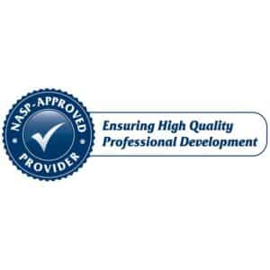 NASP Approved Professional Development Provider logo