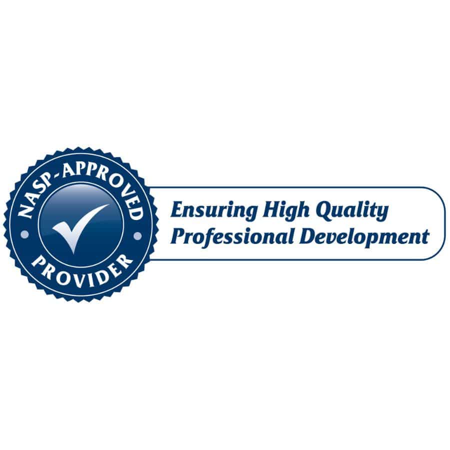 NASP Approved Professional Development Provider logo